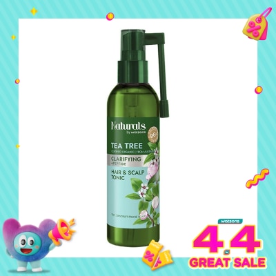 NATURALS BY WATSONS - Tea Tree Hair & Scalp Tonic 120ml