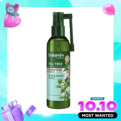 NATURALS BY WATSONS Tea Tree Hair & Scalp Tonic 120ml image