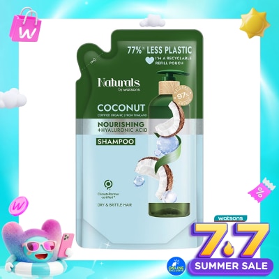 NATURALS BY WATSONS - Coconut Nourishing Shampoo Refill 450ml