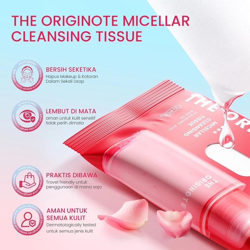 Micellar Cleansing Tissue 10'S