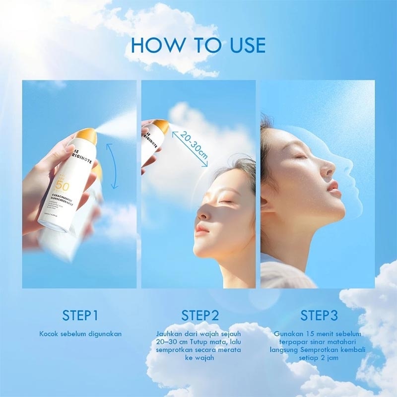 Ceracinamide Sunscreen Mist SPF 50 PA++++ 120ml