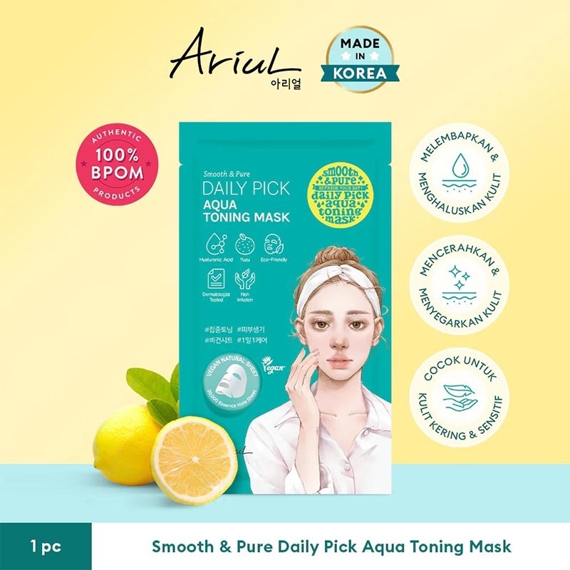 Smooth & Pure Daily Pick Aqua Toning Mask 20ml