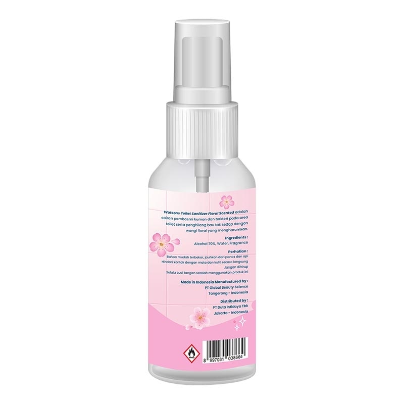Toilet Sanitizer Floral Scented 60ml