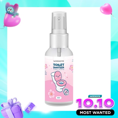 WATSONS Toilet Sanitizer Floral Scented 60ml image