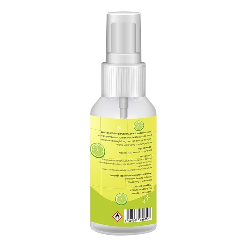 Toilet Sanitizer Lime Scented 60ml