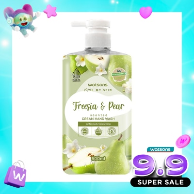 WATSONS COLLECTION - Fresia & Pear Scented Cream Hand Wash 500ml image