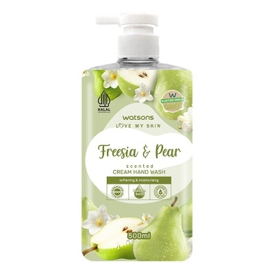 WATSONS Fresia & Pear Scented Cream Hand Wash 500ml
