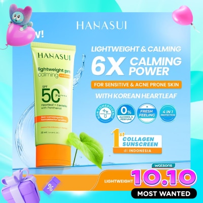 HANASUI Lightweight Pro Calming Sunscreen SPF 50 PA++++ 30ml image
