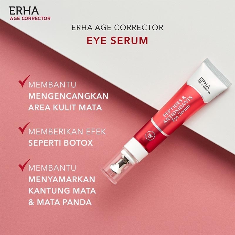 ERHA AGE CORRECTOR EYE SERUM 15GR NEW