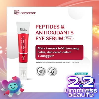 ERHA Age Corrector Peptides & Antioxidants Eye Serum 15g