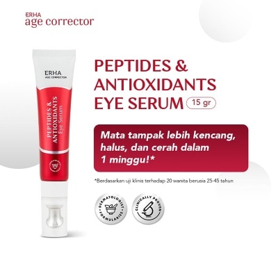 ERHA Age Corrector Peptides & Antioxidants Eye Serum 15g