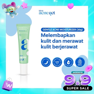 ERHA - AcneAct BHA & Ceramide Gentle Acne Moisturizer 30g image