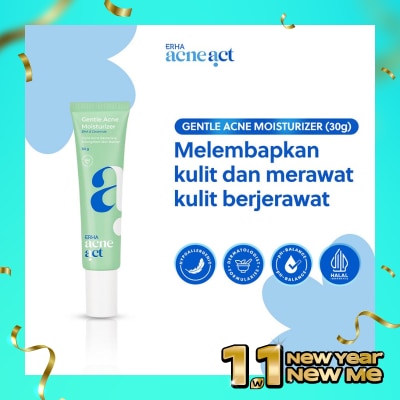 ERHA AcneAct BHA & Ceramide Gentle Acne Moisturizer 30g
