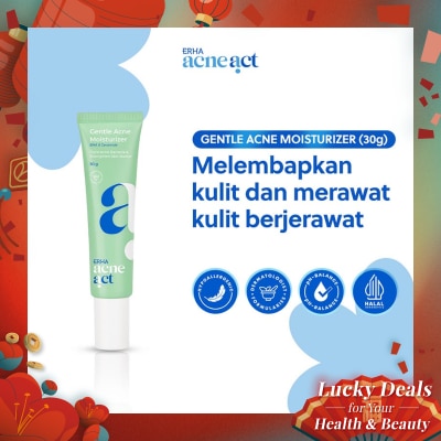 ERHA AcneAct BHA & Ceramide Gentle Acne Moisturizer 30g
