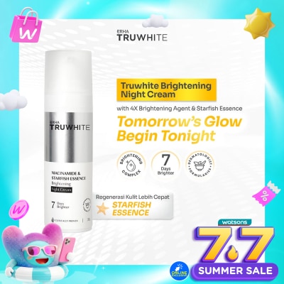 ERHA - Truwhite Niacinamide & Starfish Essence Brightening Night Cream 30g