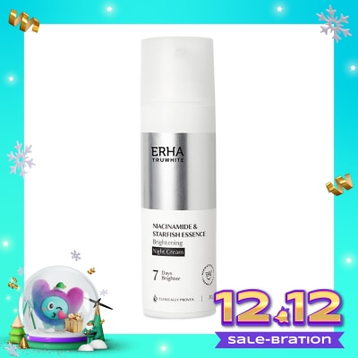 ERHA Truwhite Niacinamide & Starfish Essence Brightening Night Cream 30g