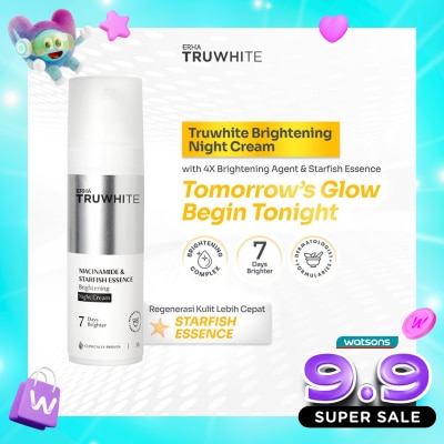 ERHA - Truwhite Niacinamide & Starfish Essence Brightening Night Cream 30g image
