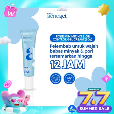 ERHA - Acneact Pore Minimizer & Oil Control Gel Cream 30g