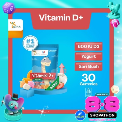 Youvit - Vitamin D+ Gummy 30'S image