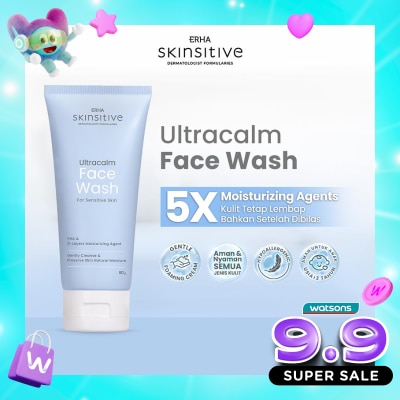 ERHA - Skinsitive Ultracalm Face Wash 80g image