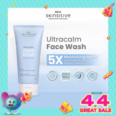 ERHA - Skinsitive Ultracalm Face Wash 80g
