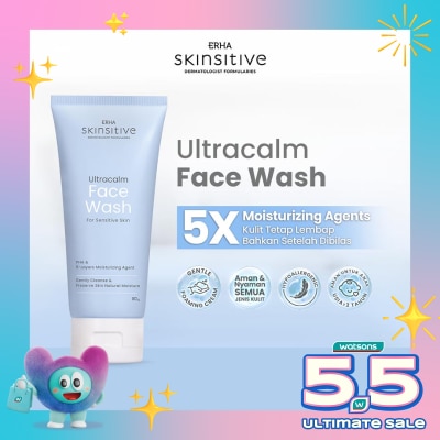 ERHA - Skinsitive Ultracalm Face Wash 80g