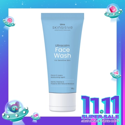 ERHA Skinsitive Ultracalm Face Wash 80g