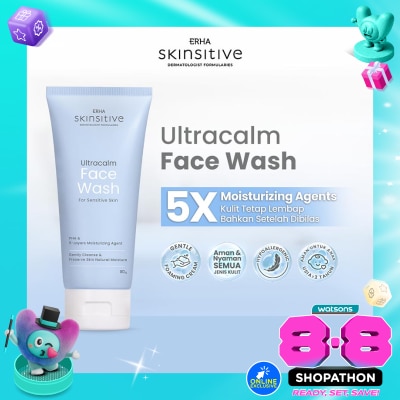 ERHA - Skinsitive Ultracalm Face Wash 80g image