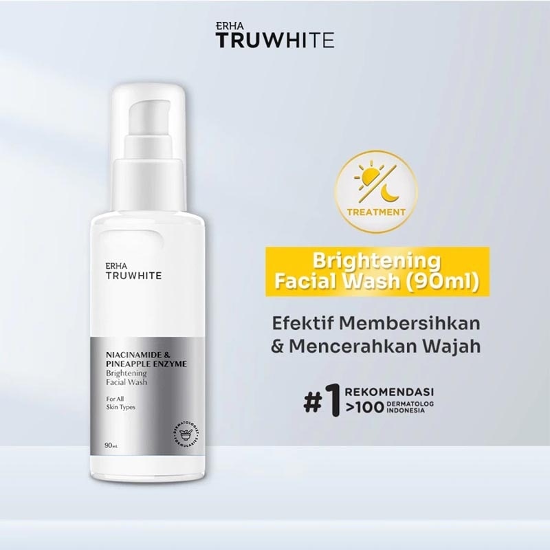 ERHA TRUWHITE FACIAL WASH 90ML NEW