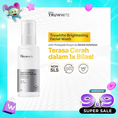 ERHA - Truwhite Niacinamide & Pineapple Enzyme Brightening Facial Wash 90ml image