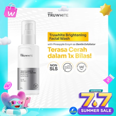 ERHA - Truwhite Niacinamide & Pineapple Enzyme Brightening Facial Wash 90ml