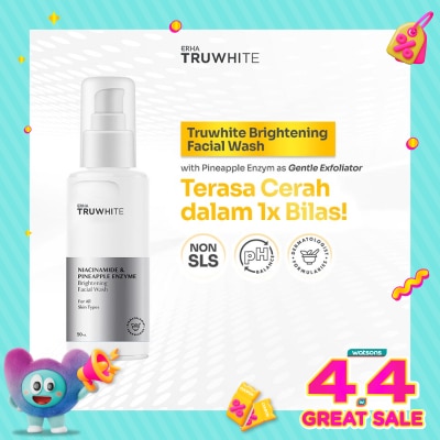 ERHA - Truwhite Niacinamide & Pineapple Enzyme Brightening Facial Wash 90ml