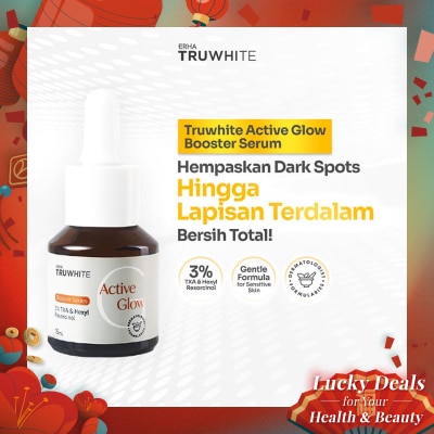 ERHA Truwhite Active Glow Booster with 3% Tranexamic Acid & Hexyl Resorcinol 15ml