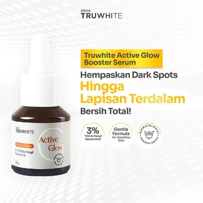 ERHA Truwhite Active Glow Booster with 3% Tranexamic Acid & Hexyl Resorcinol 15ml