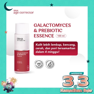 ERHA Age Corrector Galactomyces & Prebiotic Essence 100ml