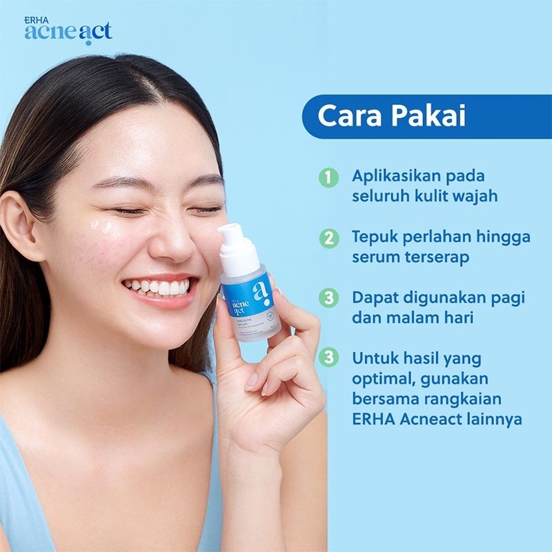 ERHA ACNEACT ANTI ACNE SERUM 30ML NEW