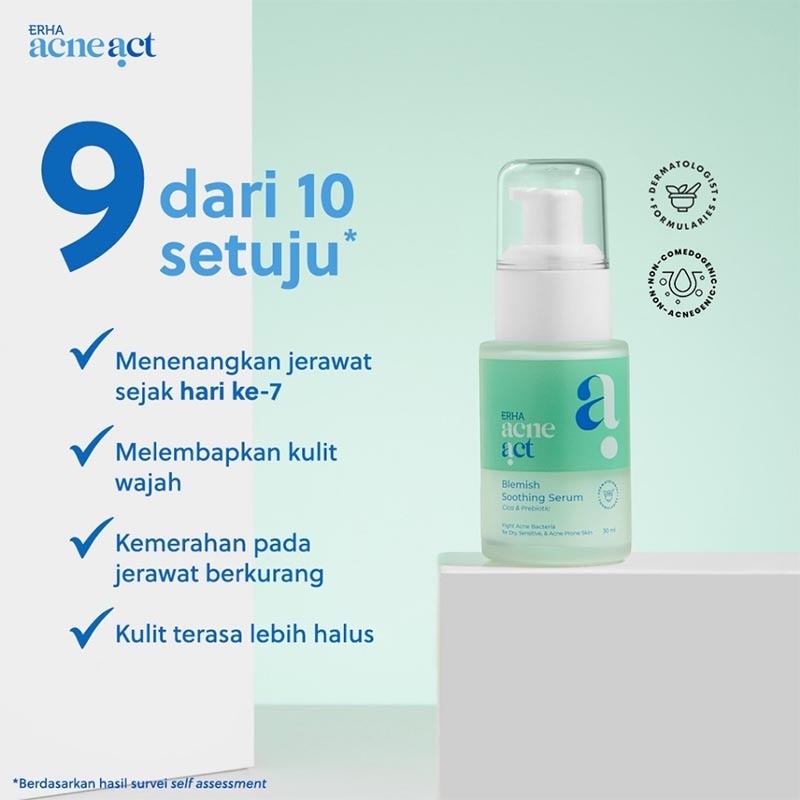 ERHA ACNEACT BLMISH SOOTH SERUM 30ML NEW