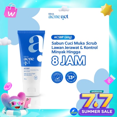ERHA - AcneAct ACSBP Acne Cleanser Scrub Beta Plus 60g