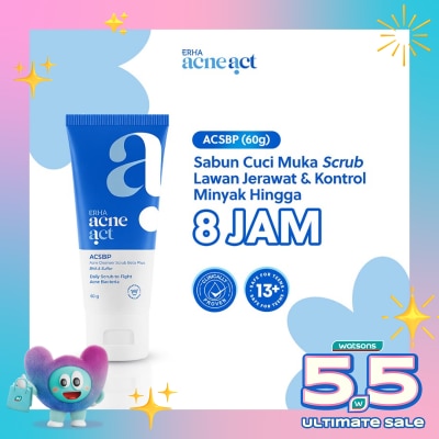 ERHA - AcneAct ACSBP Acne Cleanser Scrub Beta Plus 60g