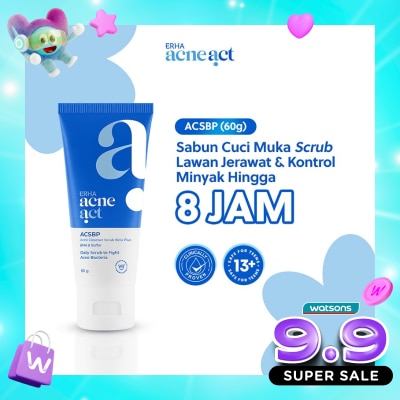 ERHA - AcneAct ACSBP Acne Cleanser Scrub Beta Plus 60g image