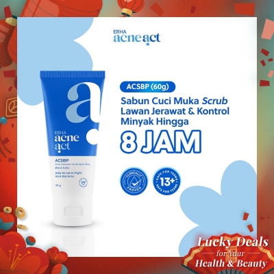 ERHA AcneAct ACSBP Acne Cleanser Scrub Beta Plus 60g