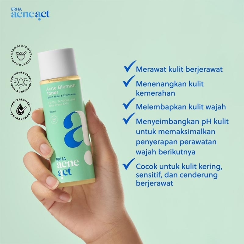 ERHA ACNEACT WH ACNE BLMSH TNR 100ML NEW