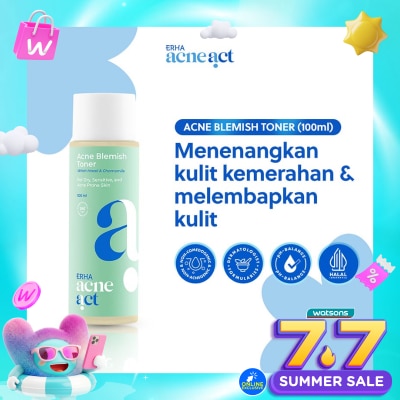 ERHA - AcneAct Witch Hazel & Chamomile Acne Blemish Toner 100ml