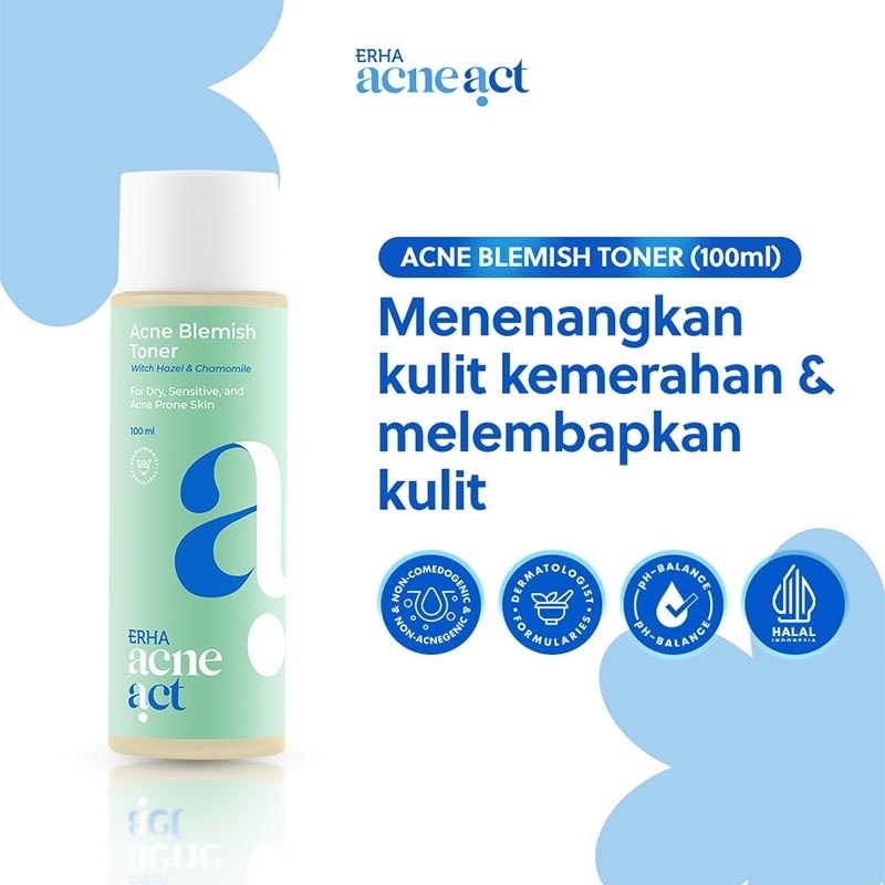 AcneAct Witch Hazel & Chamomile Acne Blemish Toner 100ml