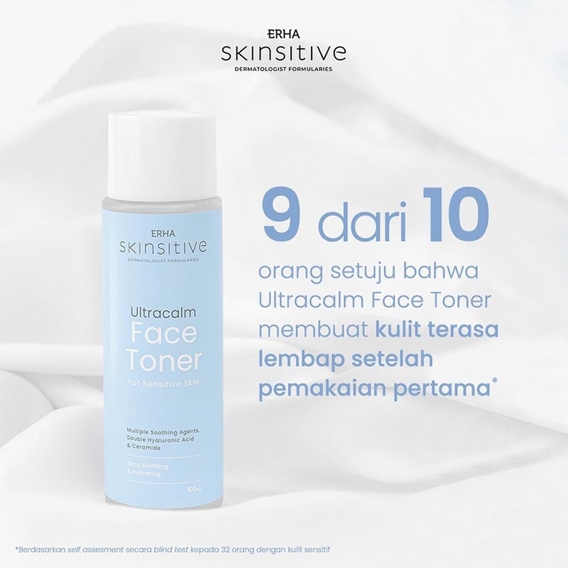 ERHA SKINSITIVE UC F/TONER 100ML NEW