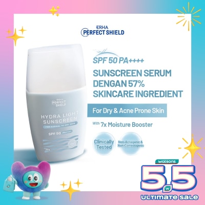 ERHA - Perfect Shield Hydra Light Sunscreen SPF50/PA++++ 30g