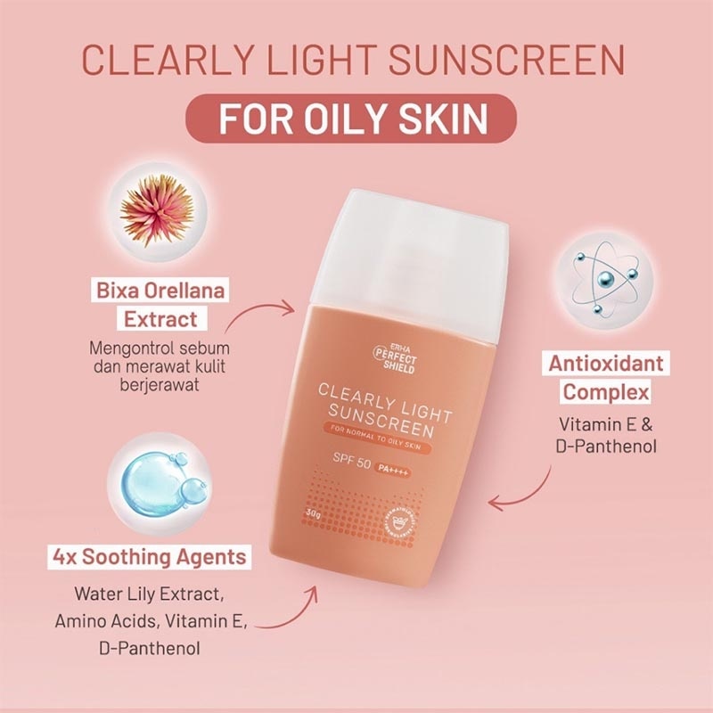 ERHA P/S CLEARLY LIGHT SUNSCREN 30GR NEW