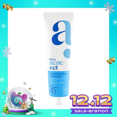 ERHA AcneAct Acne Protection Sunscreen SPF 45 PA+++ 30g