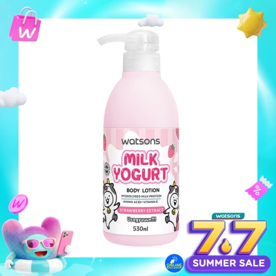 WATSONS COLLECTION - Usagyuuun Milk Yogurt Body Lotion Strawberry Extract 530ml