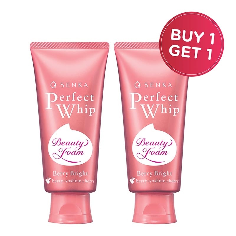 [Buy 1 Get 1] Perfect Whip Beauty Foam Berry Bright 100g